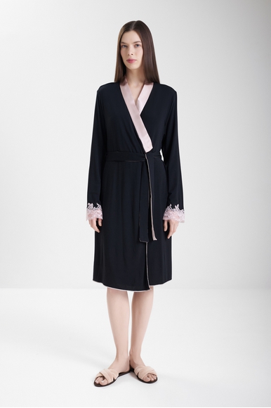  Женский короткий халат с кружевом  Gianantonio A. Paladini W51AV01/S AURELIA/S купить в интернет-магазине Bestelle фото 1