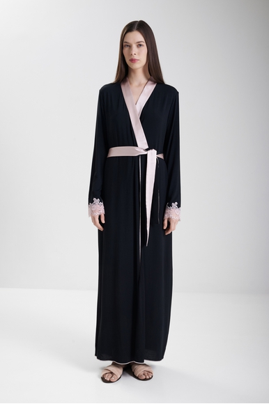  Женский длинный халат с кружевом  Gianantonio A. Paladini W51AV01/L AURELIA/L купить в интернет-магазине Bestelle фото 1