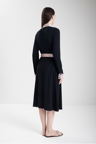  Женский короткий халат с кружевом  Gianantonio A. Paladini W51AV01/M AURELIA/M купить в интернет-магазине Bestelle фото 2