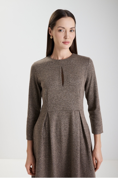  Платье миди с длинным рукавом  MM by MaxMara SCENA 252662607 купить в интернет-магазине Bestelle фото 3