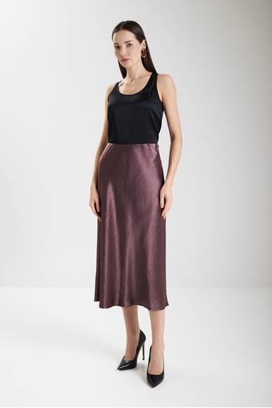  Юбка миди из струящейся ткани  MM by MaxMara ALESSIO 252610601 купить в интернет-магазине Bestelle фото 3