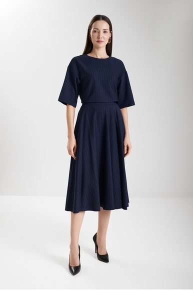  Юбка миди А-силуэта MM by MaxMara PELOTA 252677602 купить в интернет-магазине Bestelle фото 3