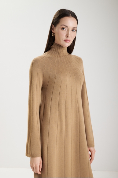  Длинное трикотажное платье из шерсти  MM by MaxMara CILE 252632601 купить в интернет-магазине Bestelle фото 3
