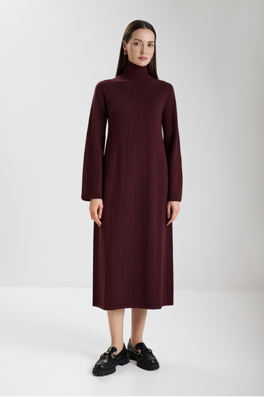  Длинное трикотажное платье из шерсти  MM by MaxMara CILE 252632601 купить в интернет-магазине Bestelle фото 1