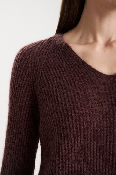  Женский джемпер с мохером  MM by MaxMara RICETTA 252636617 купить в интернет-магазине Bestelle фото 4