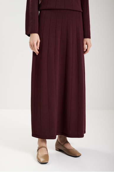  Длинная трикотажная юбка из шерсти  MM by MaxMara PEONIE 252630601 купить в интернет-магазине Bestelle фото 1