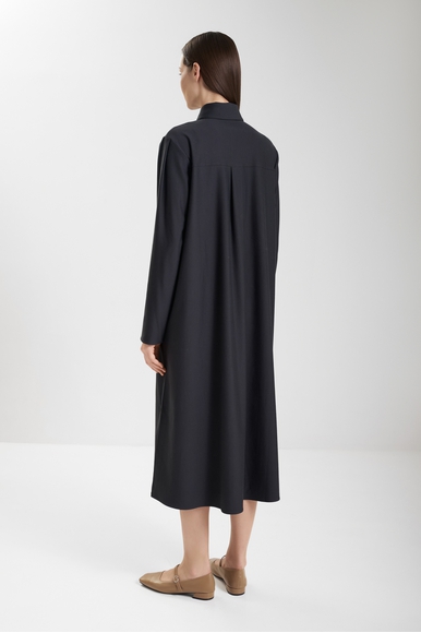  Платье-рубашка с длинным рукавом  MM by MaxMara AGOSTO 252662602 купить в интернет-магазине Bestelle фото 2