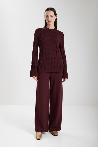  Женский джемпер из шерсти с узором  MM by MaxMara JOICE 252636608 купить в интернет-магазине Bestelle фото 3