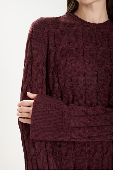  Женский джемпер из шерсти с узором  MM by MaxMara JOICE 252636608 купить в интернет-магазине Bestelle фото 4