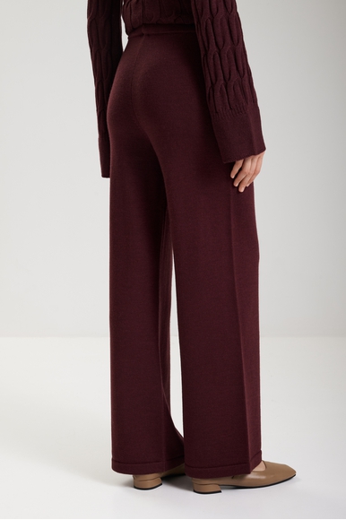 Женские трикотажные брюки из шерсти  MM by MaxMara HAMBURG 252633601 купить в интернет-магазине Bestelle фото 2
