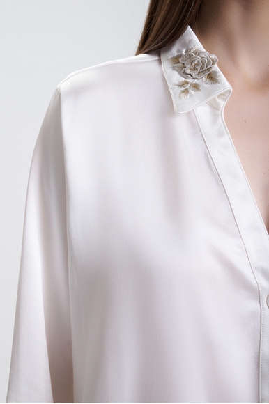  Женская шелковая пижама с брюками  Karma on the rocks BR/KR/TOKWF-SS купить в интернет-магазине Bestelle фото 5