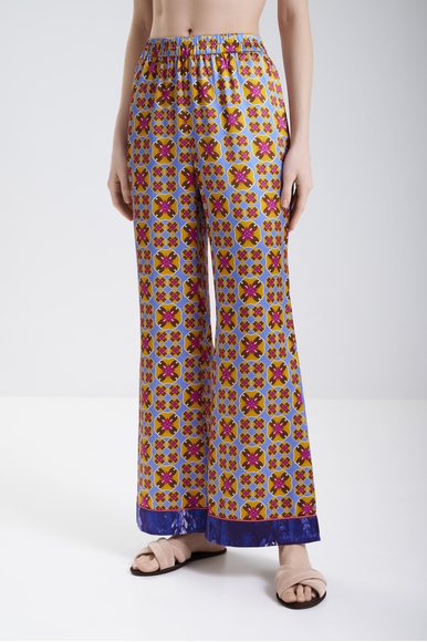  Женская шелковая пижама с брюками  Karma on the rocks HOL25/KR/TOK56-SS купить в интернет-магазине Bestelle фото 6