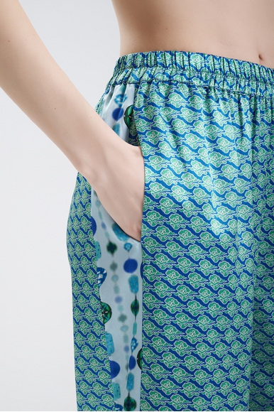  Женская шелковая пижама с брюками  Karma on the rocks HOL25/KR/TOK60-SS купить в интернет-магазине Bestelle фото 8