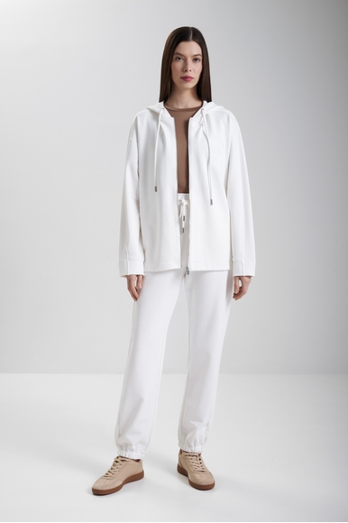 Женская толстовка на молнии с капюшоном  MM by MaxMara ONORE 252692601 купить в интернет-магазине Bestelle фото 3