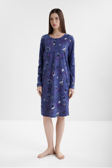 Женская хлопковая сорочка миди Calida 36154 купить в интернет-магазине Bestelle фото 1