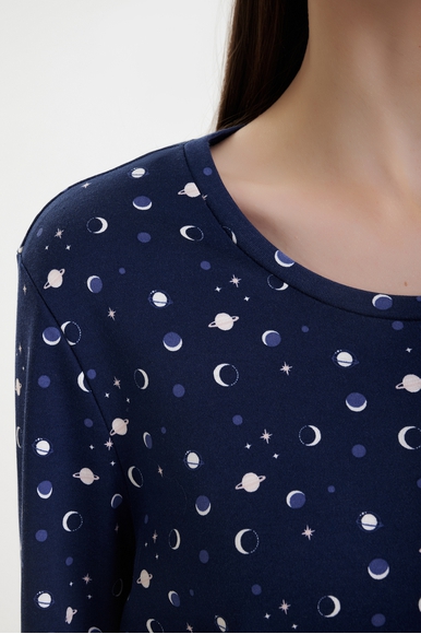 Женская сорочка из хлопка с принтом  Calida 36251 купить в интернет-магазине Bestelle фото 4