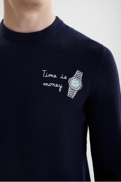 Мужской джемпер MC2 Saint Barth HERONLIGHTEMBRY купить в интернет-магазине Bestelle фото 4