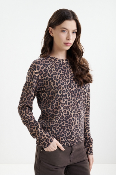 Женский джемпер с кашемиром  MC2 Saint Barth NEWQUEENPRINT купить в интернет-магазине Bestelle фото 2