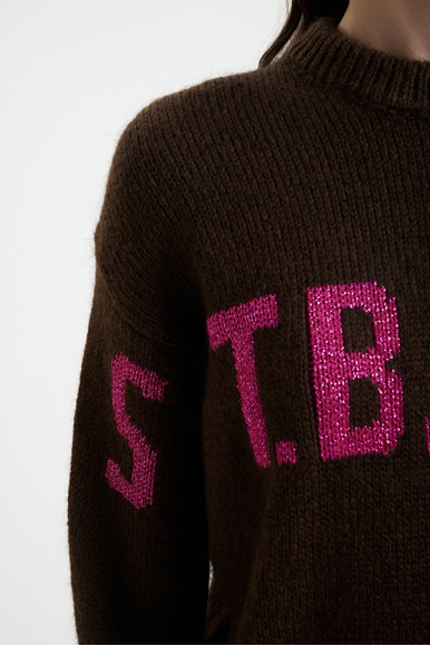 Женский джемпер с мохером  MC2 Saint Barth DANYA купить в интернет-магазине Bestelle фото 4