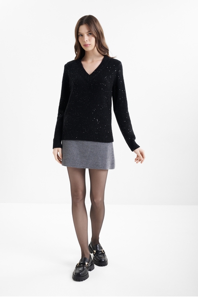 Джемпер с пайетками  MC2 Saint Barth ELARAPAILLETTES купить в интернет-магазине Bestelle фото 3