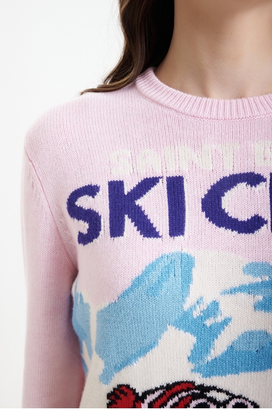 Женский джемпер с шерстью и кашемиром  MC2 Saint Barth NEWQUEENC купить в интернет-магазине Bestelle фото 4