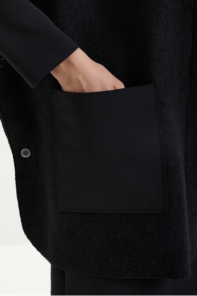  Женское полупальто из шерсти  Shan 52576-75 купить в интернет-магазине Bestelle фото 4