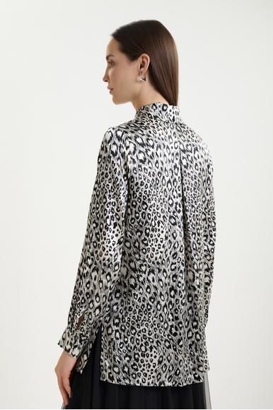 Рубашка женская из шелка с принтом  Shan 52552-81 купить в интернет-магазине Bestelle фото 2
