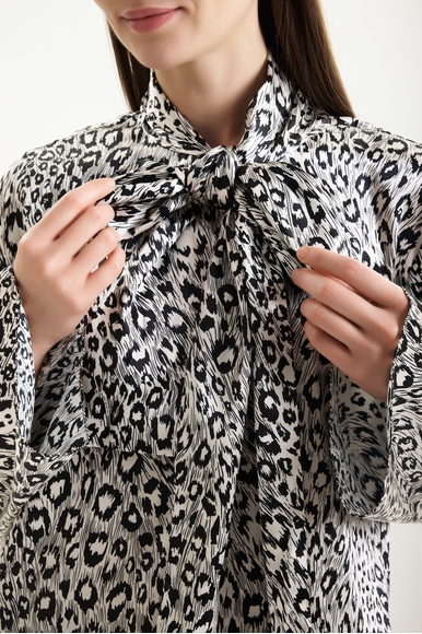 Блузка из шелка с принтом  Shan 52552-62 купить в интернет-магазине Bestelle фото 4