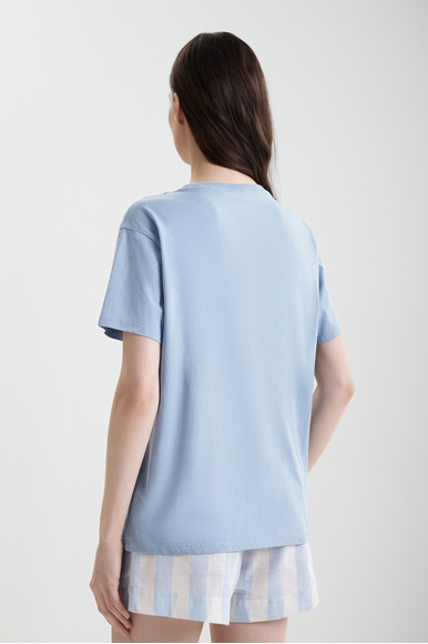 Женская хлопковая футболка со стразами  MC2 Saint Barth EMILIE купить в интернет-магазине Bestelle фото 2