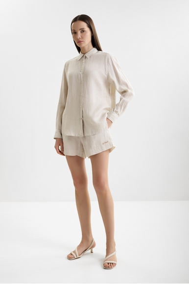 Женские льняные шорты MC2 Saint Barth MEAVE_PL купить в интернет-магазине Bestelle фото 3