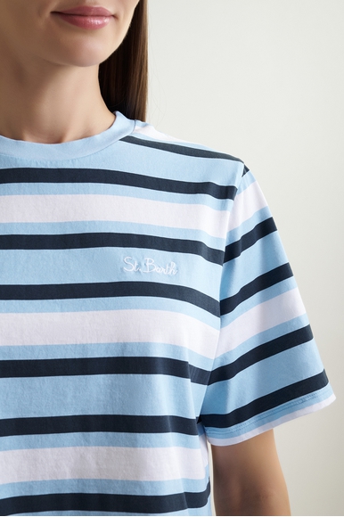 Женская хлопковая футболка MC2 Saint Barth MALIA купить в интернет-магазине Bestelle фото 4