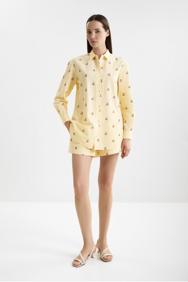 Хлопковая блуза с длинным рукавом MC2 Saint Barth BRIGITTE купить в интернет-магазине Bestelle фото 3