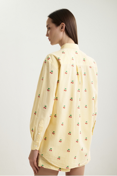 Хлопковая блуза с длинным рукавом MC2 Saint Barth BRIGITTE купить в интернет-магазине Bestelle фото 2