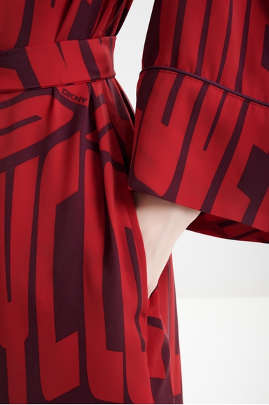 Женский длинный халат с принтом  DKNY YI20081 купить в интернет-магазине Bestelle фото 4