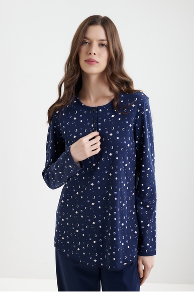 Женская хлопковая пижама с брюками Calida 45051 купить в интернет-магазине Bestelle фото 3