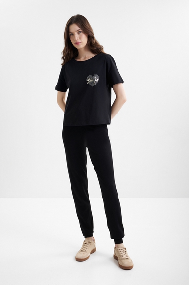  Женская хлопковая футболка  LIU JO VA4156JS923 купить в интернет-магазине Bestelle фото 3