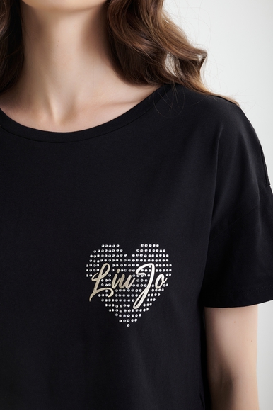  Женская хлопковая футболка  LIU JO VA4156JS923 купить в интернет-магазине Bestelle фото 5