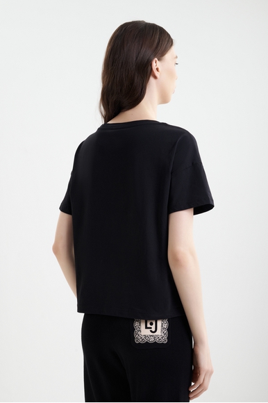  Женская хлопковая футболка  LIU JO VA4156JS923 купить в интернет-магазине Bestelle фото 2