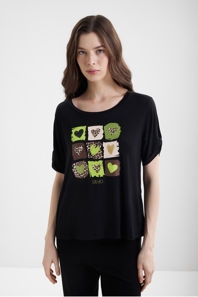Женская футболка LIU JO VA4106JS360 купить в интернет-магазине Bestelle фото 1