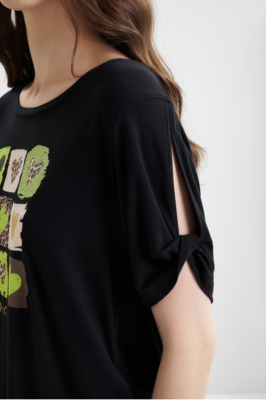 Женская футболка LIU JO VA4106JS360 купить в интернет-магазине Bestelle фото 4