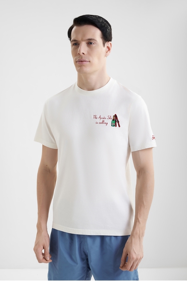 Мужская хлопковая футболка MC2 Saint Barth ARNOTTWARM купить в интернет-магазине Bestelle фото 1