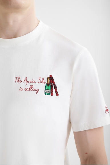 Мужская хлопковая футболка MC2 Saint Barth ARNOTTWARM купить в интернет-магазине Bestelle фото 4