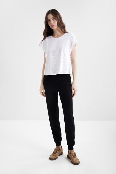 Женская хлопковая футболка LIU JO VA4155JS923 купить в интернет-магазине Bestelle фото 3