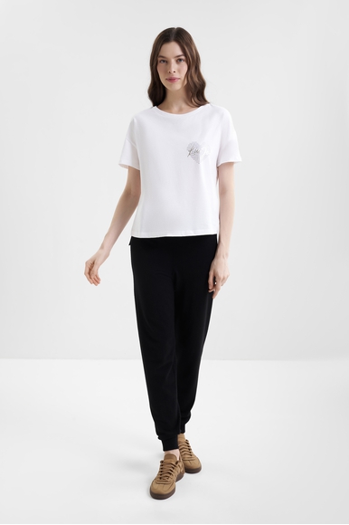  Женская хлопковая футболка  LIU JO VA4156JS923 купить в интернет-магазине Bestelle фото 3