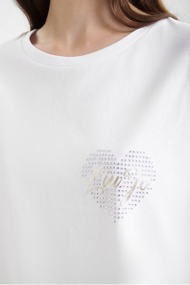  Женская хлопковая футболка  LIU JO VA4156JS923 купить в интернет-магазине Bestelle фото 4