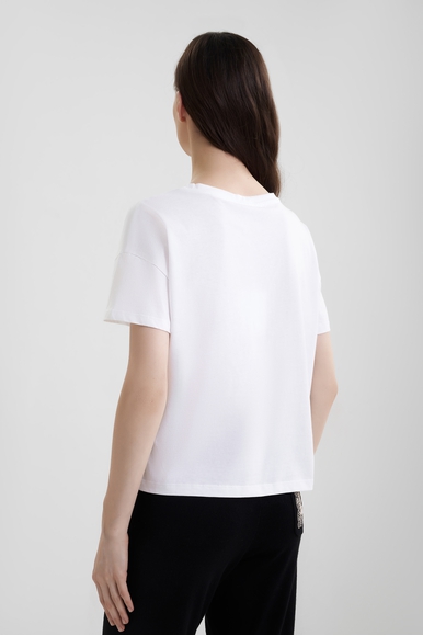  Женская хлопковая футболка  LIU JO VA4156JS923 купить в интернет-магазине Bestelle фото 2