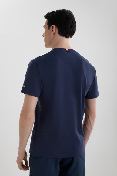 Мужская хлопковая футболка MC2 Saint Barth ARNOTT купить в интернет-магазине Bestelle фото 2