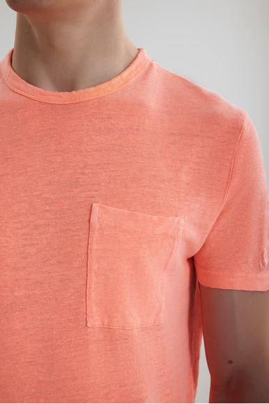 Мужская льняная футболка MC2 Saint Barth ECSTASEA купить в интернет-магазине Bestelle фото 4