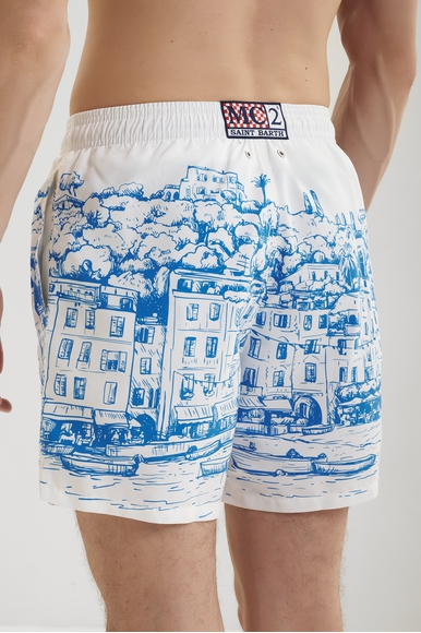 Мужские плавки-шорты MC2 Saint Barth GUSTAVIAPLACEDPRINT купить в интернет-магазине Bestelle фото 2