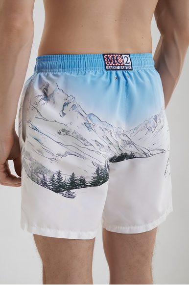 Мужские плавки-шорты MC2 Saint Barth GUSTAVIAPLACEDPRINT купить в интернет-магазине Bestelle фото 2